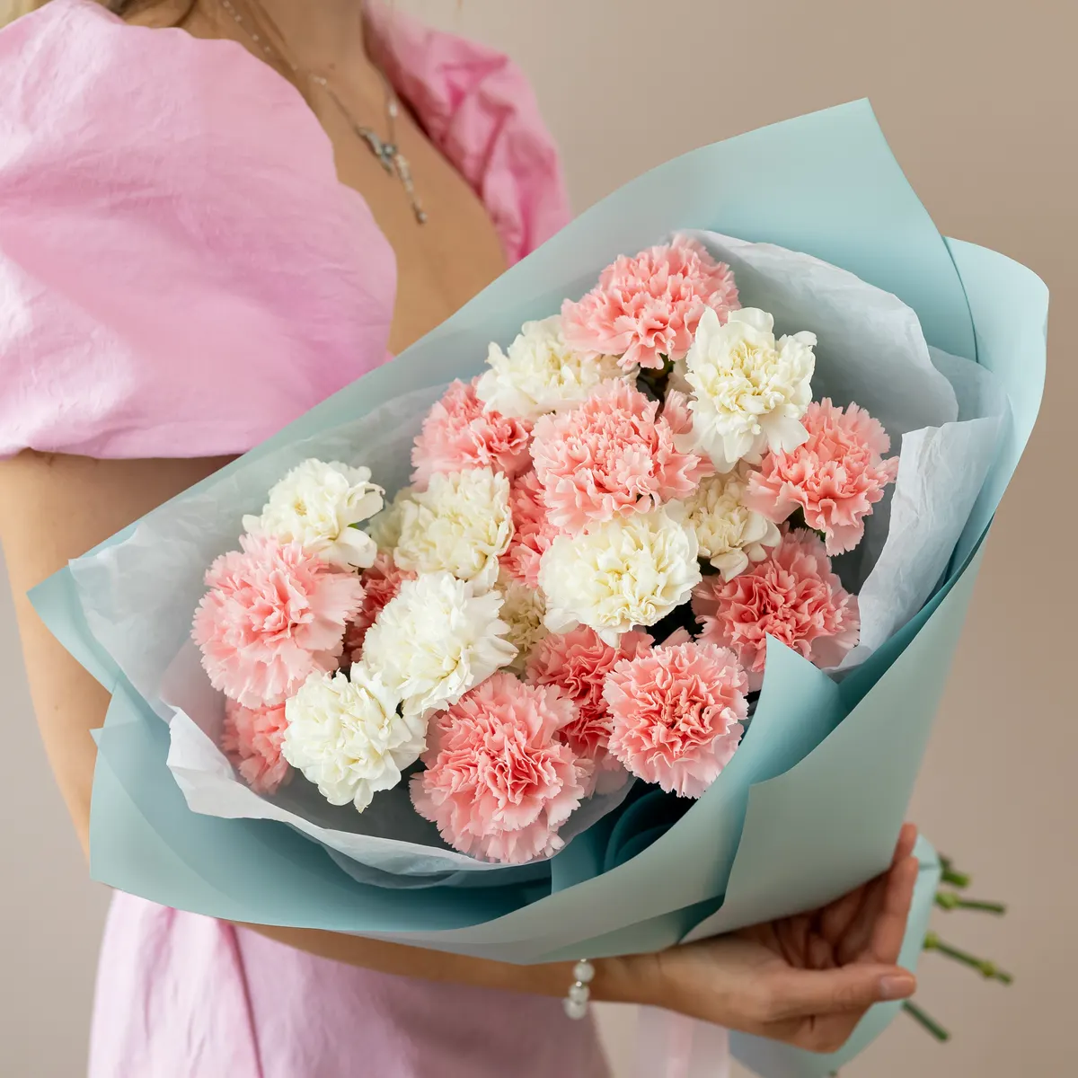 25 диантусов микс, ракурс 1 из 7
