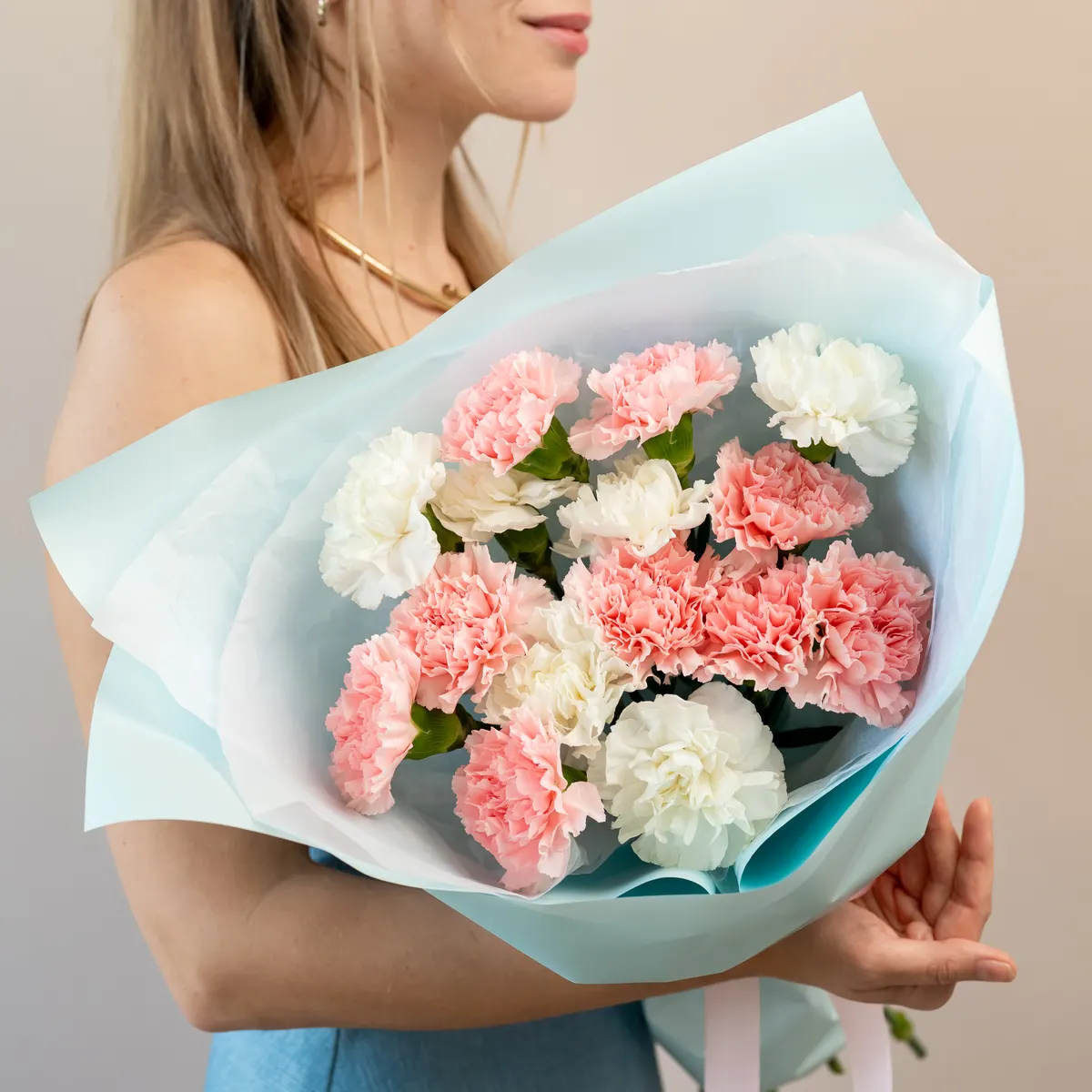 Диантусы микс 15 шт, ракурс 1 из 7