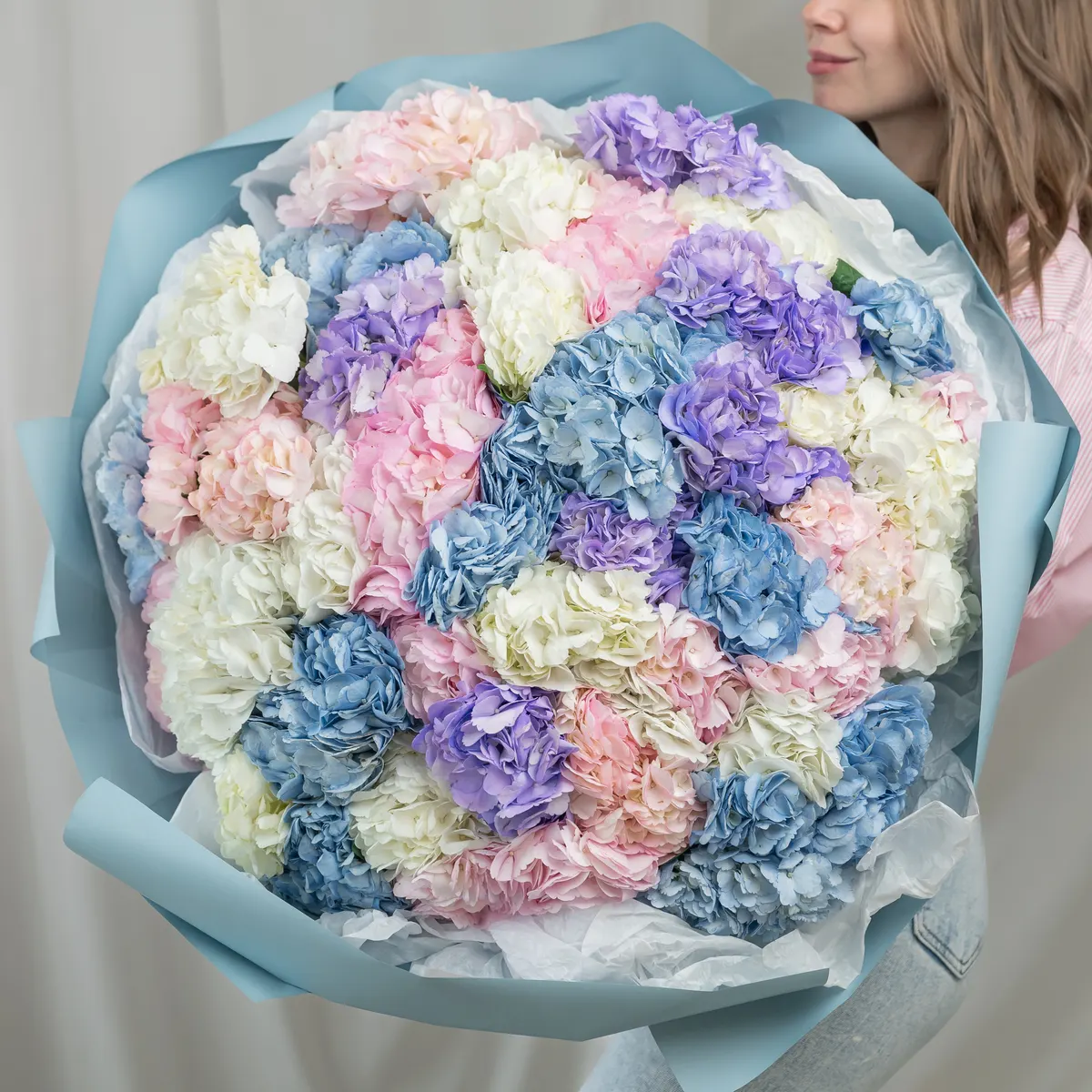 Гортензия (цвет микс) 51 шт, ракурс 1 из 7