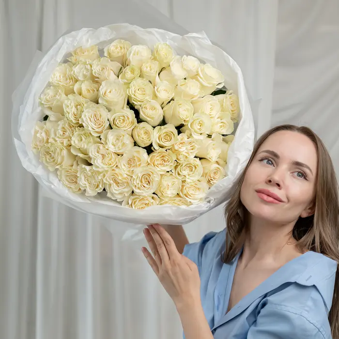 51 белая роза, ракурс 7